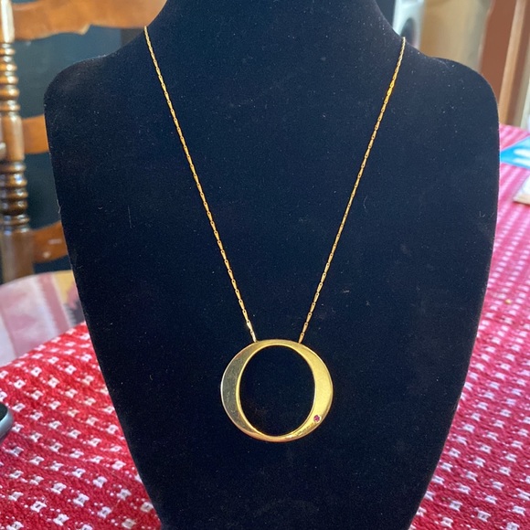 Roberto Coin 18kt and ruby pendant - Picture 2 of 5